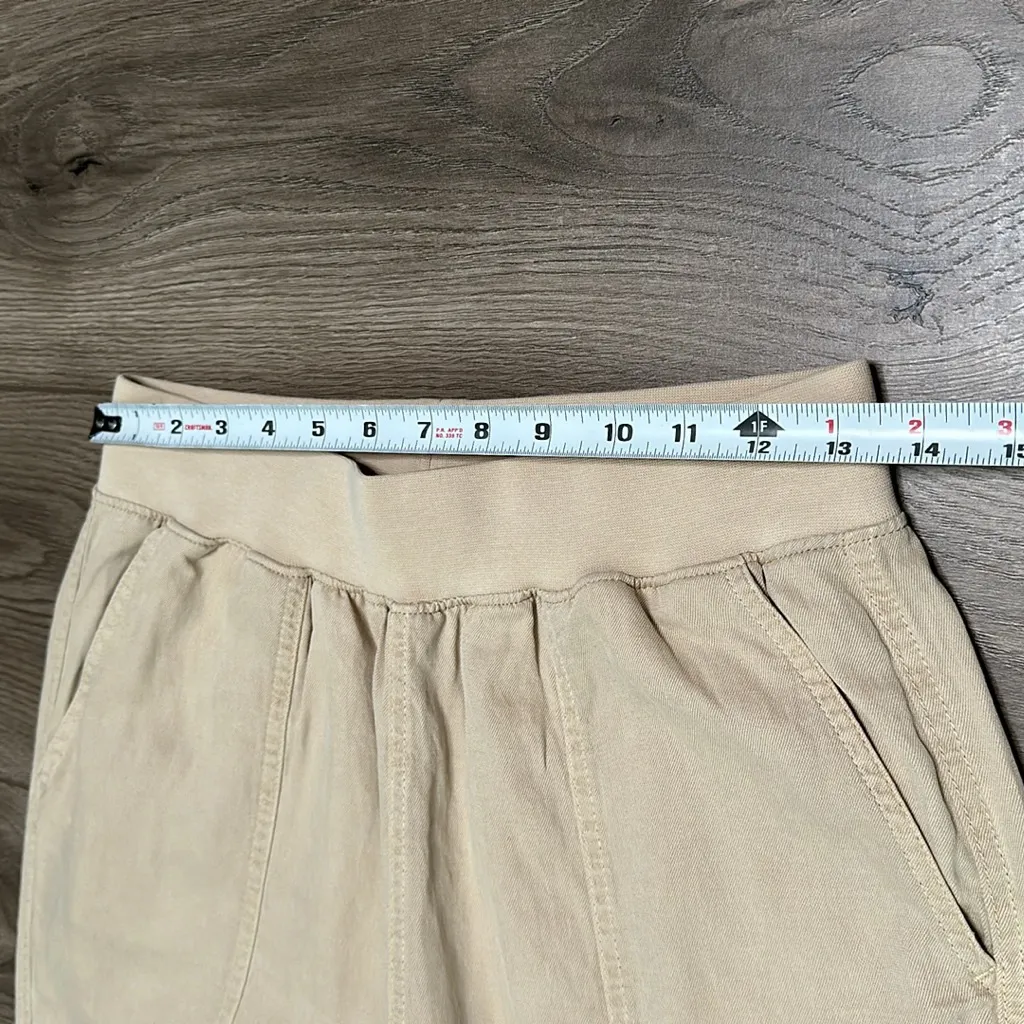 Faherty Arlie High Rise Tapered Casual Pants‎ Safari Tan Size Small - Image 8