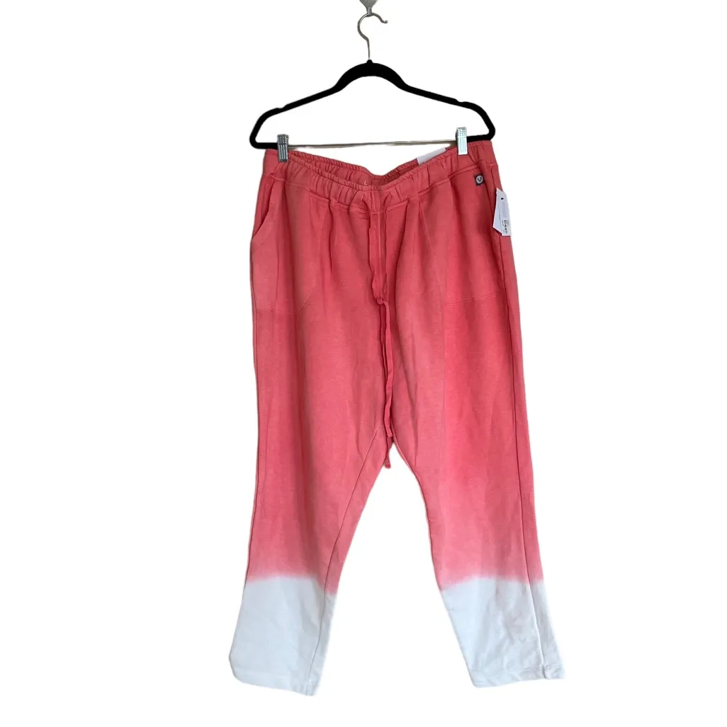 NWT Lane Bryant color block tie dye LIVI Pant SZ-18 / 20 - Image 2