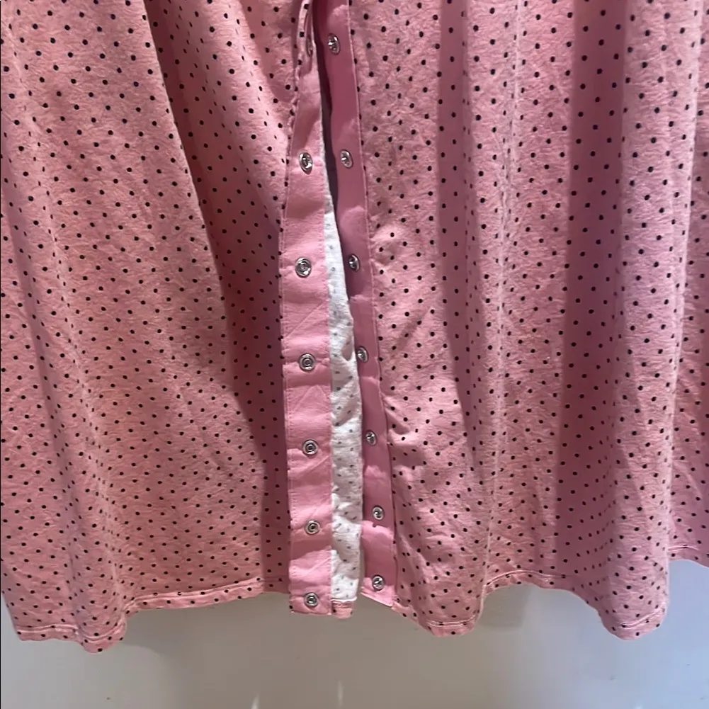 Motherhood Maternity Pink Polka Dot Pajama Dress Size undefined - Image 5