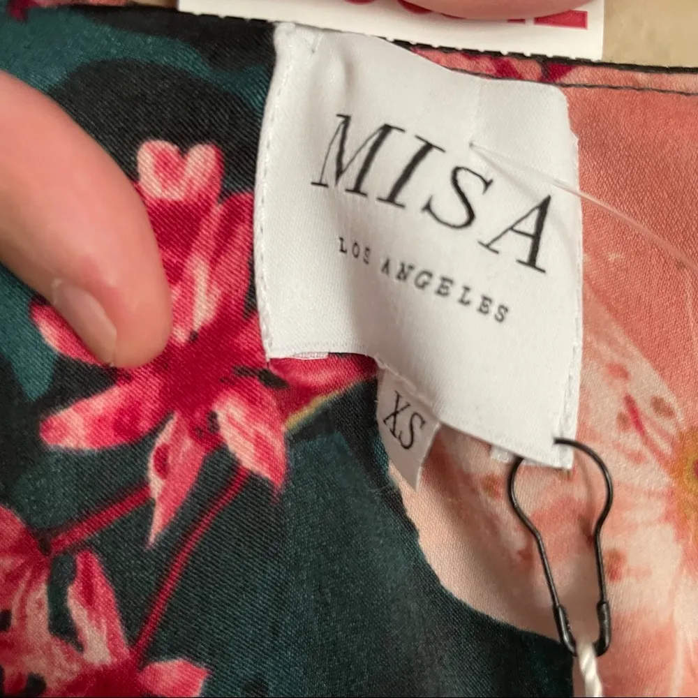 MISA LOS ANGELES FLORAL MORGAN ROBE - Image 6