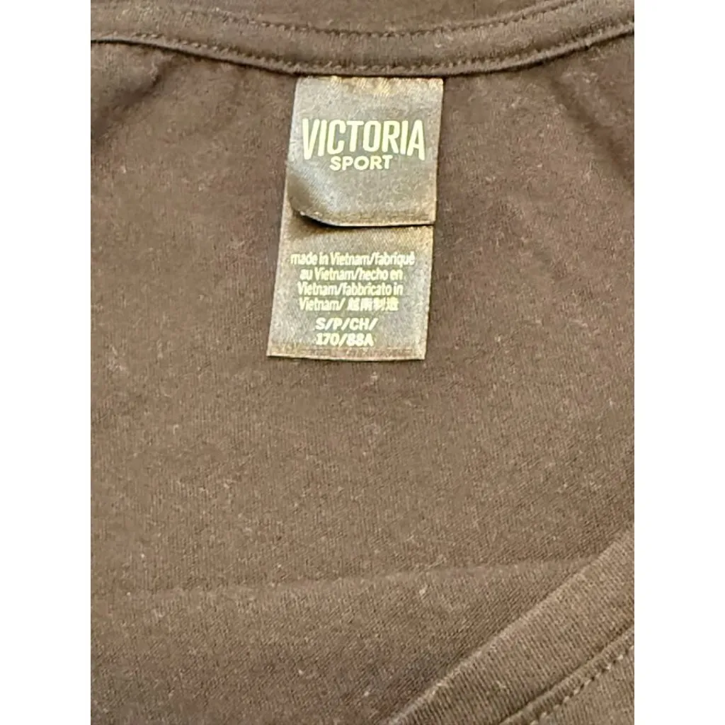 Victoria Secret Sport women's small black long sleeve top - Image 2