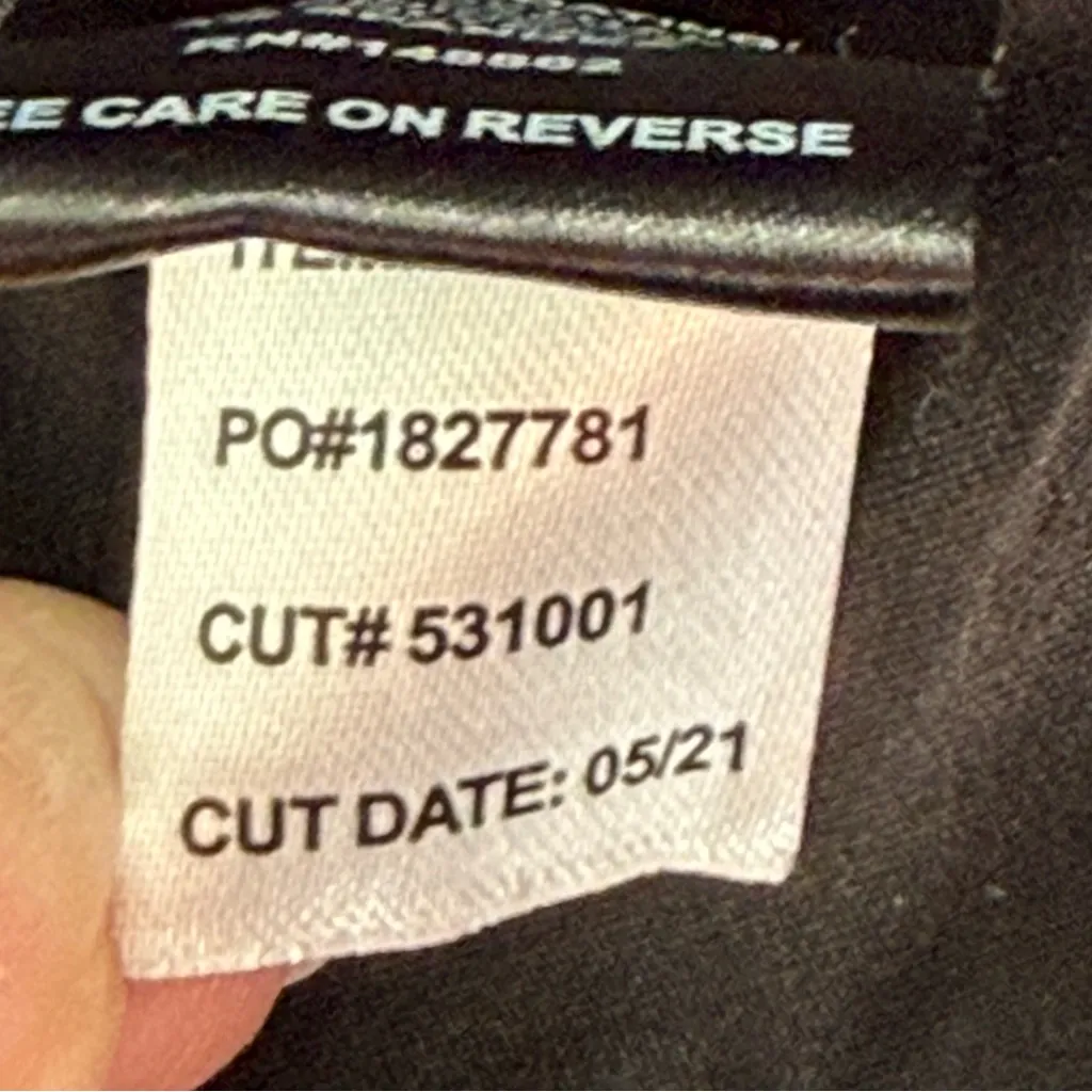 Torrid Classic Black Faux Leather Moto Jacket size 2 - 2X 18/20 - Image 4