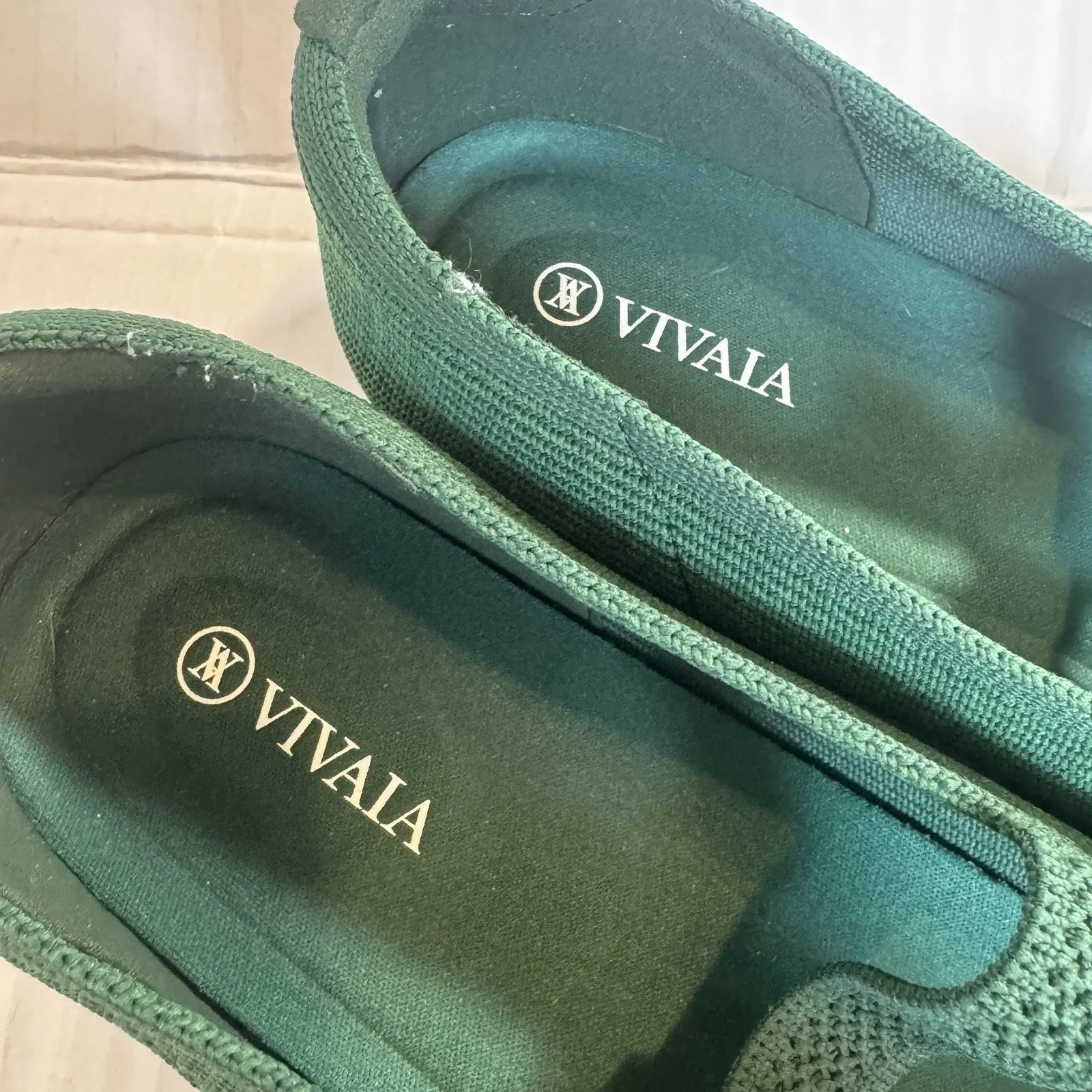 Vivaia Margot Mary Jane Flats Forest Green Womens 42 Comfort Shoes Fall Winter Size 11 - Image 7