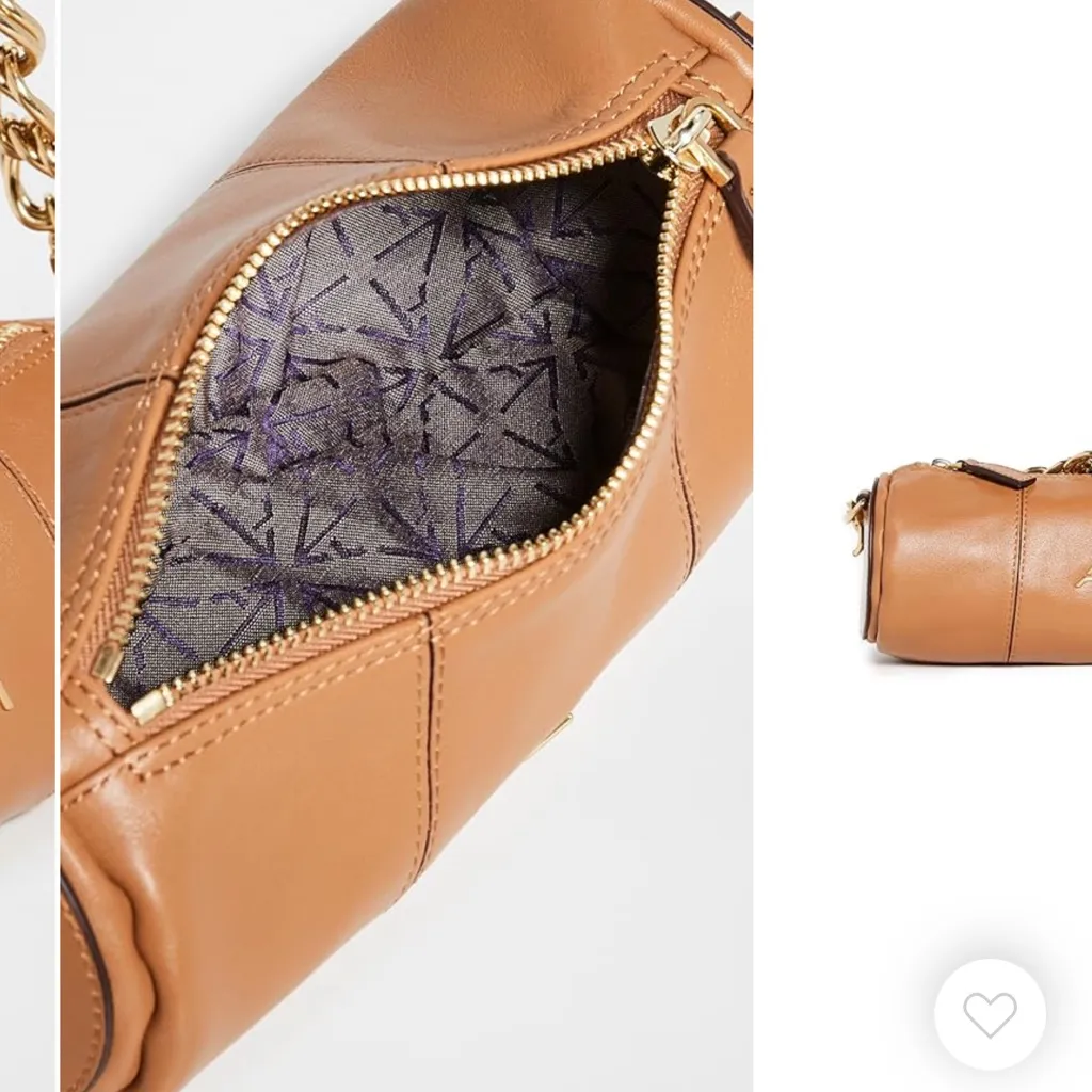 Manu Atelier XX Mini Cylinder Bag Tan - Image 5