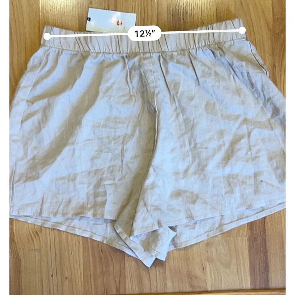 Shade & Shore Women's Pull-On High Waist Cover Up Shorts - Sz XS NWT - Image 8
