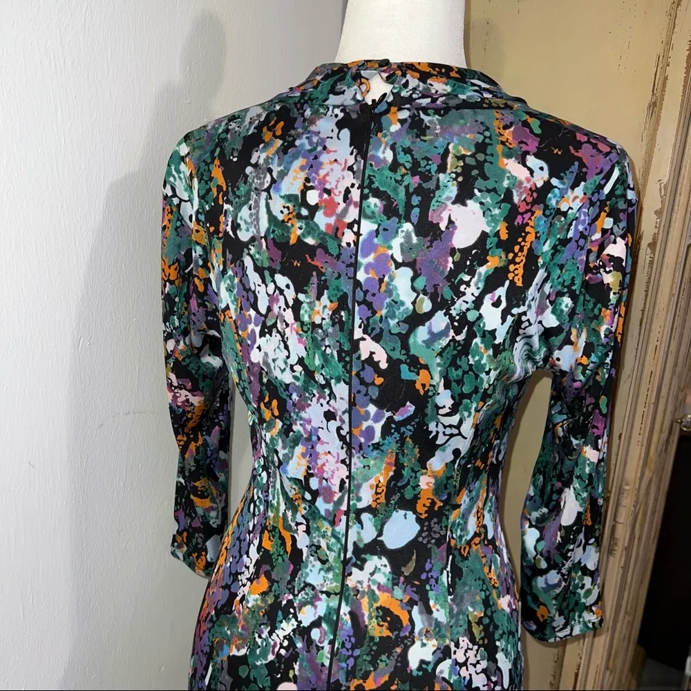 Catherine Malandrino Women Green Casual Dress S - Image 5