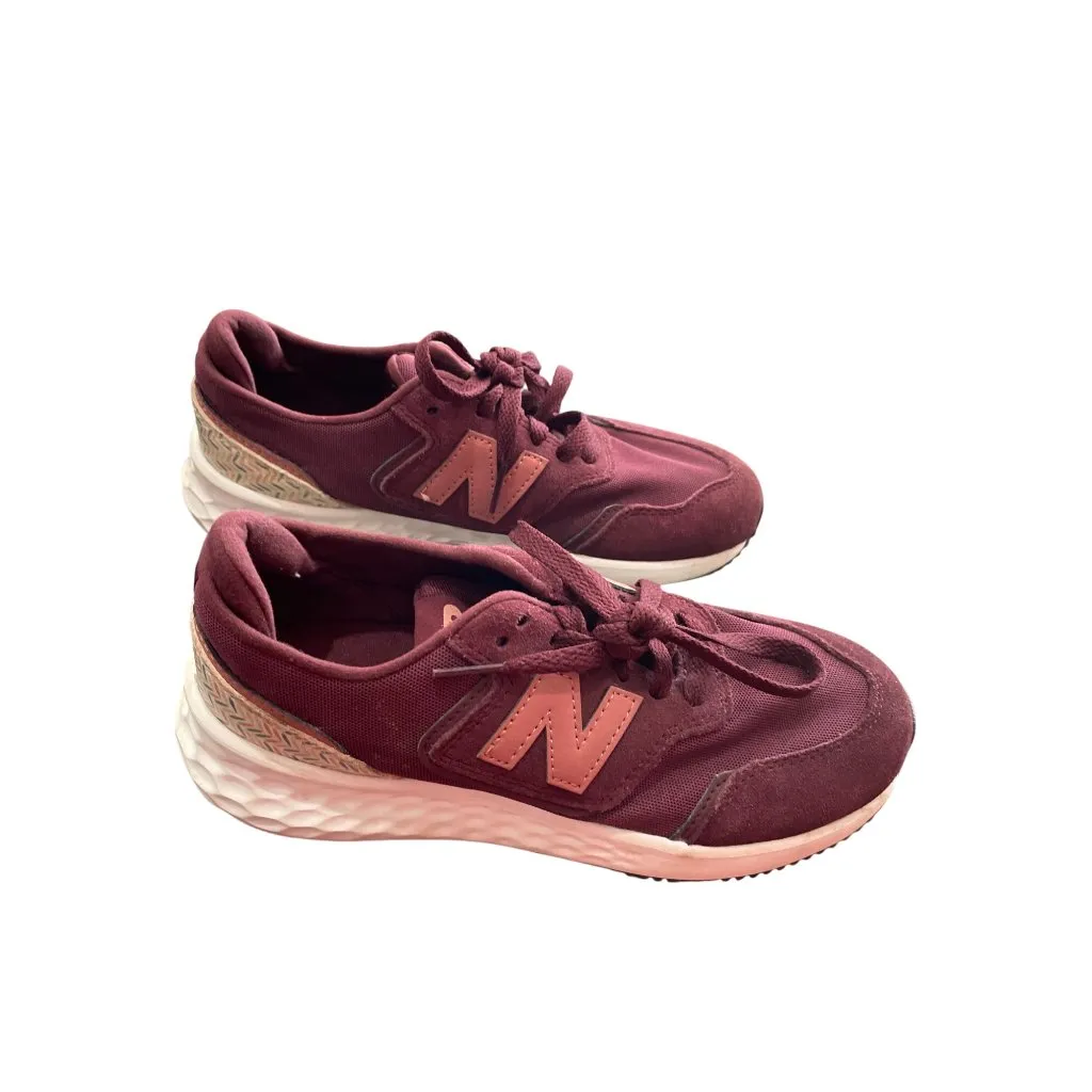 New Balance Fresh Foam Womens Red Sneakers shoes size 5 SKU 8553 - Image 4