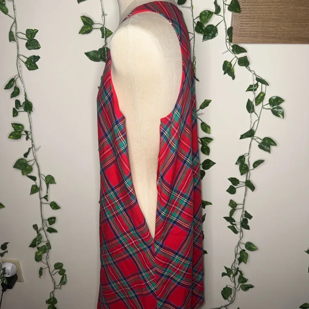 Vineyard Vines Jolly Plaid Shift Dress - Image 7