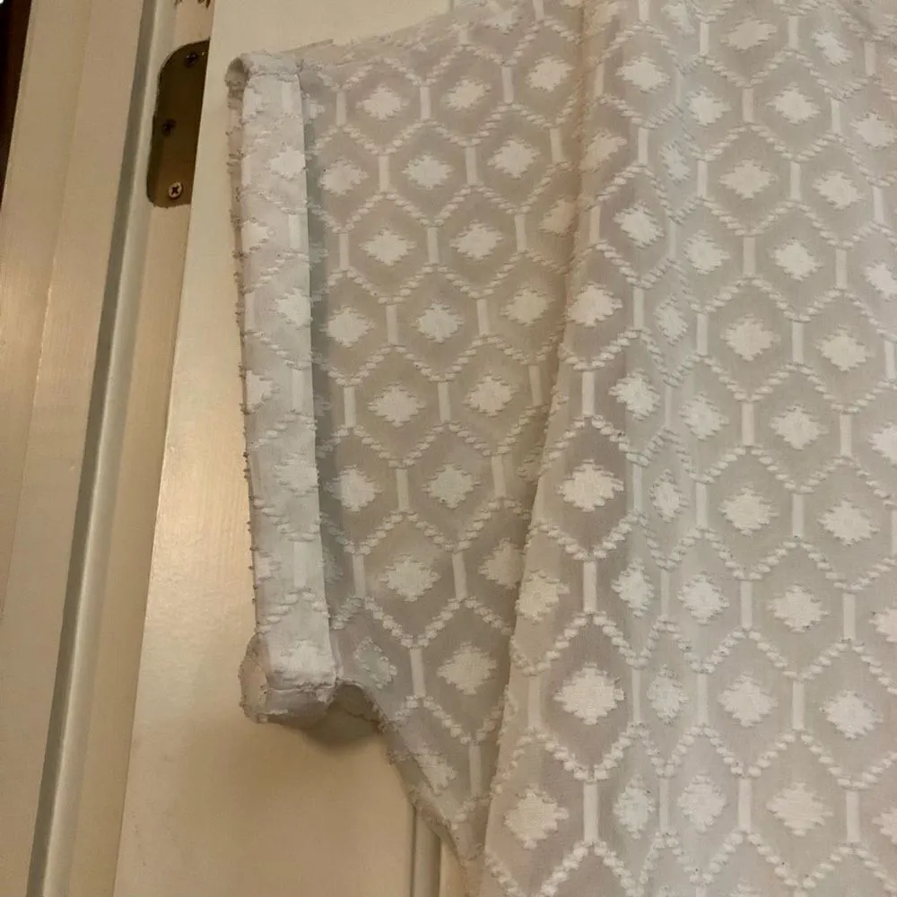 Joseph A. White Cuffed Short Sleeve Blouse Size 1X - Image 3