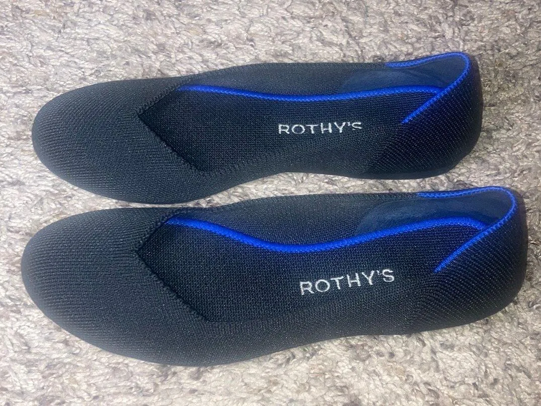 Rothy's Black Round Toe  Flats - Image 3