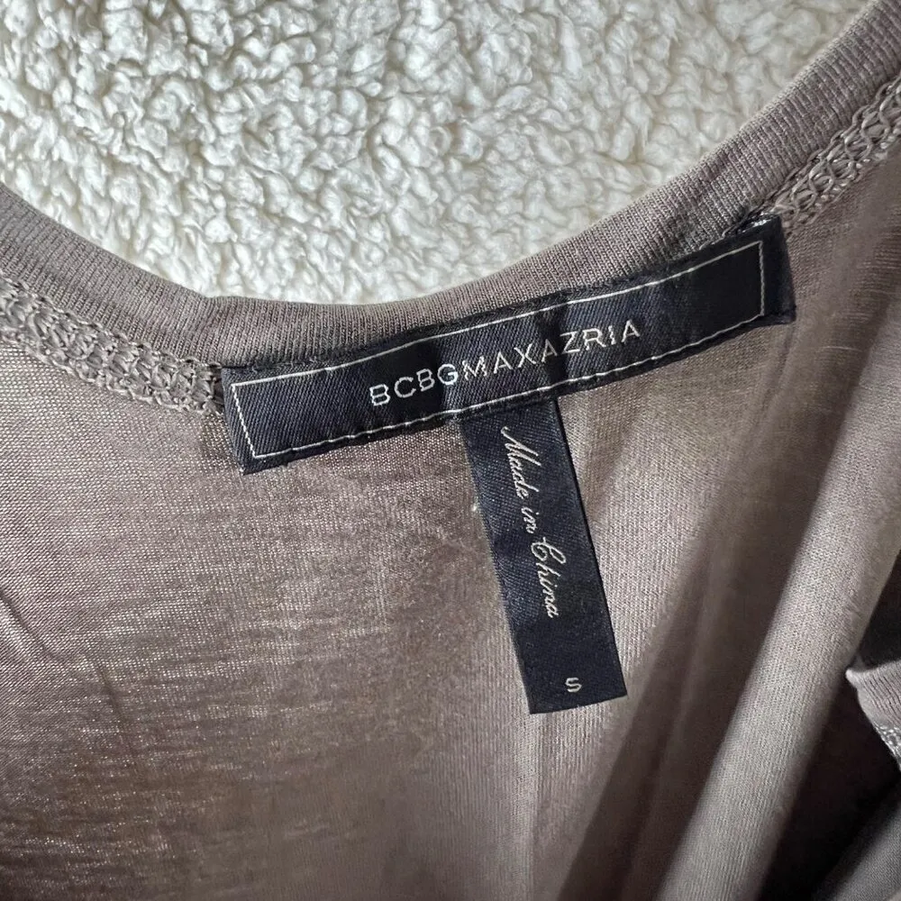 BCBGMaxAzria Womens Tops Size‎ S Sleeveless Asymmetrical Mesh Trim - Image 8