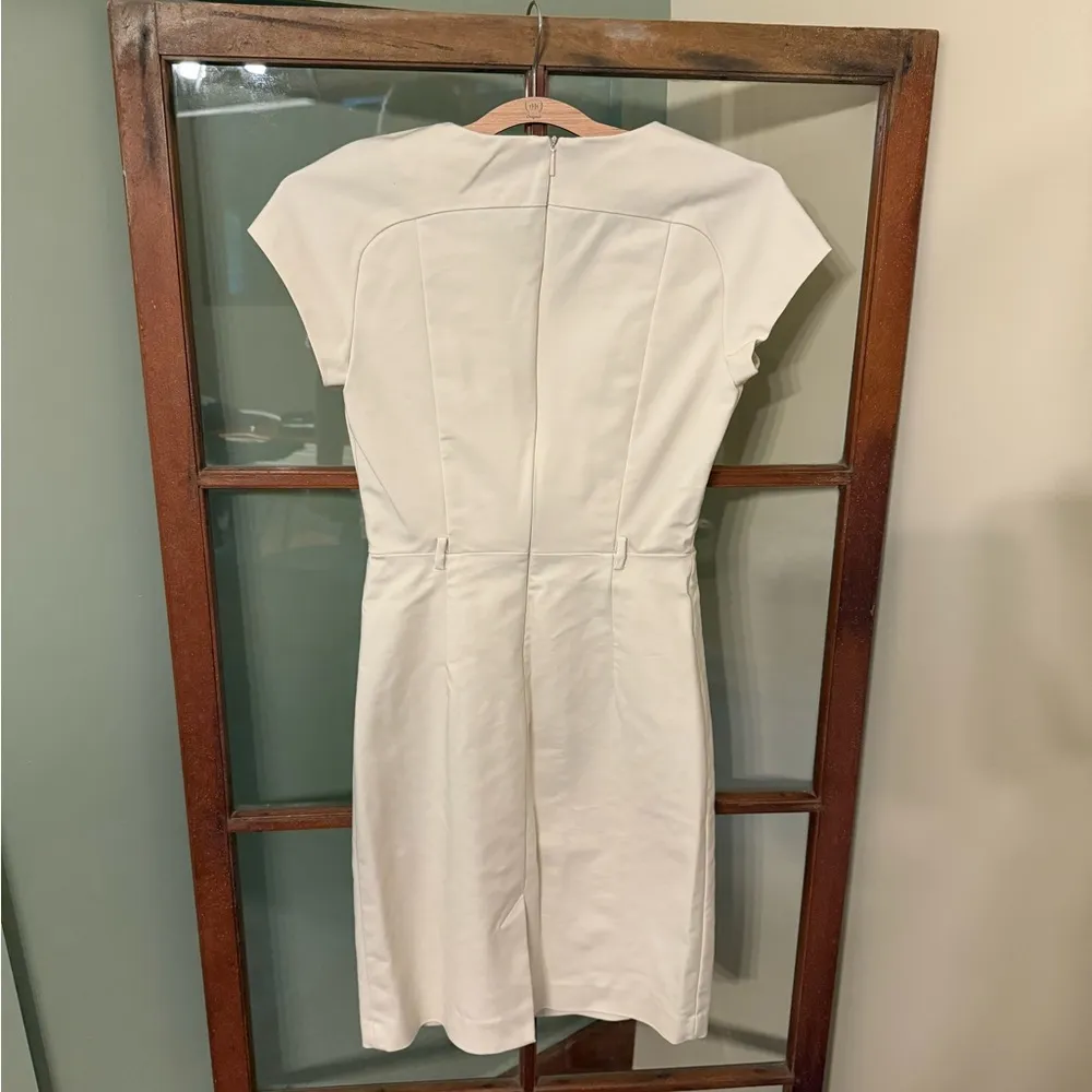 Mango Cream Sheath Dress - Image 3