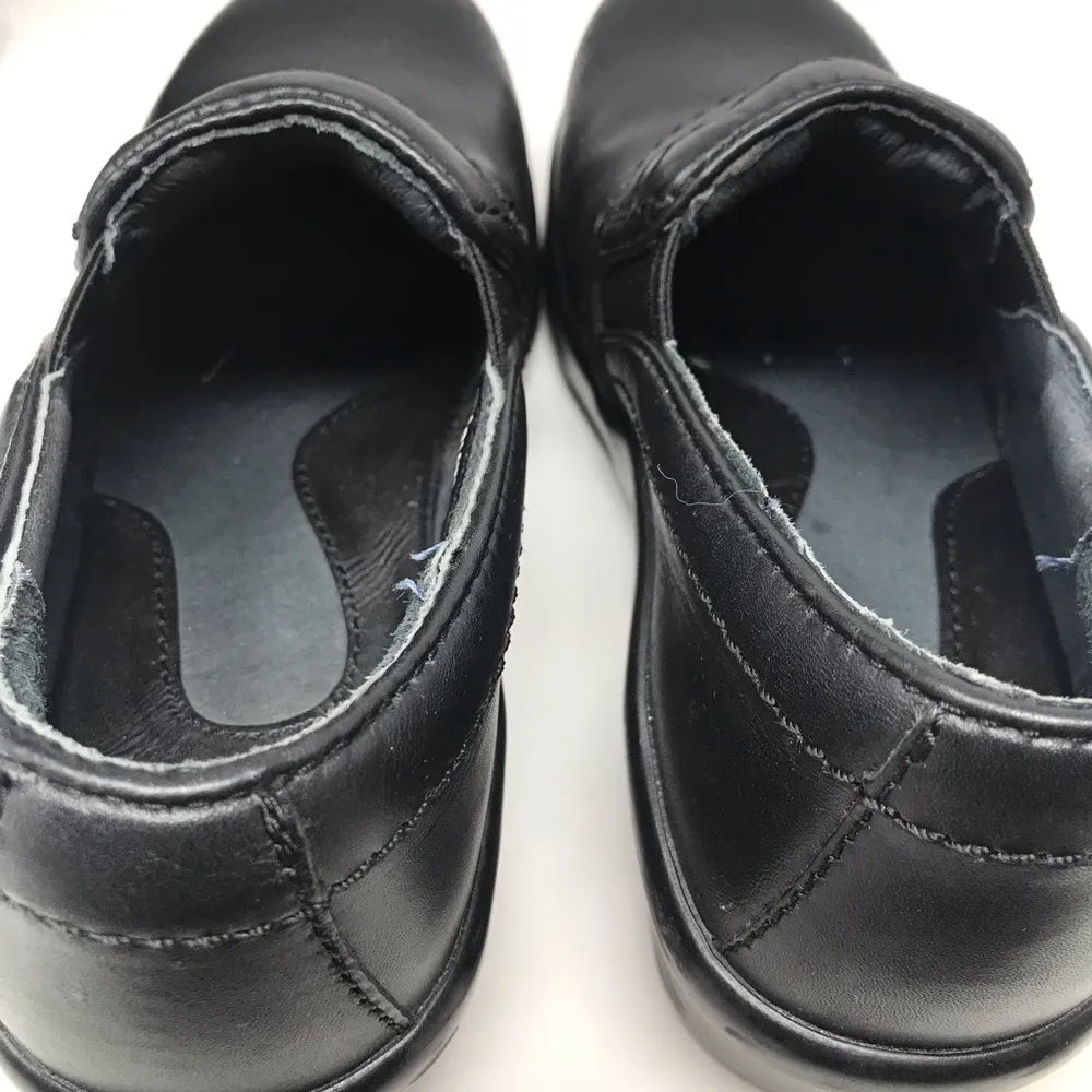 Ariat  Black Leather Professional Slip On Work Clog Shoes composite toe safety 6 - Image 9