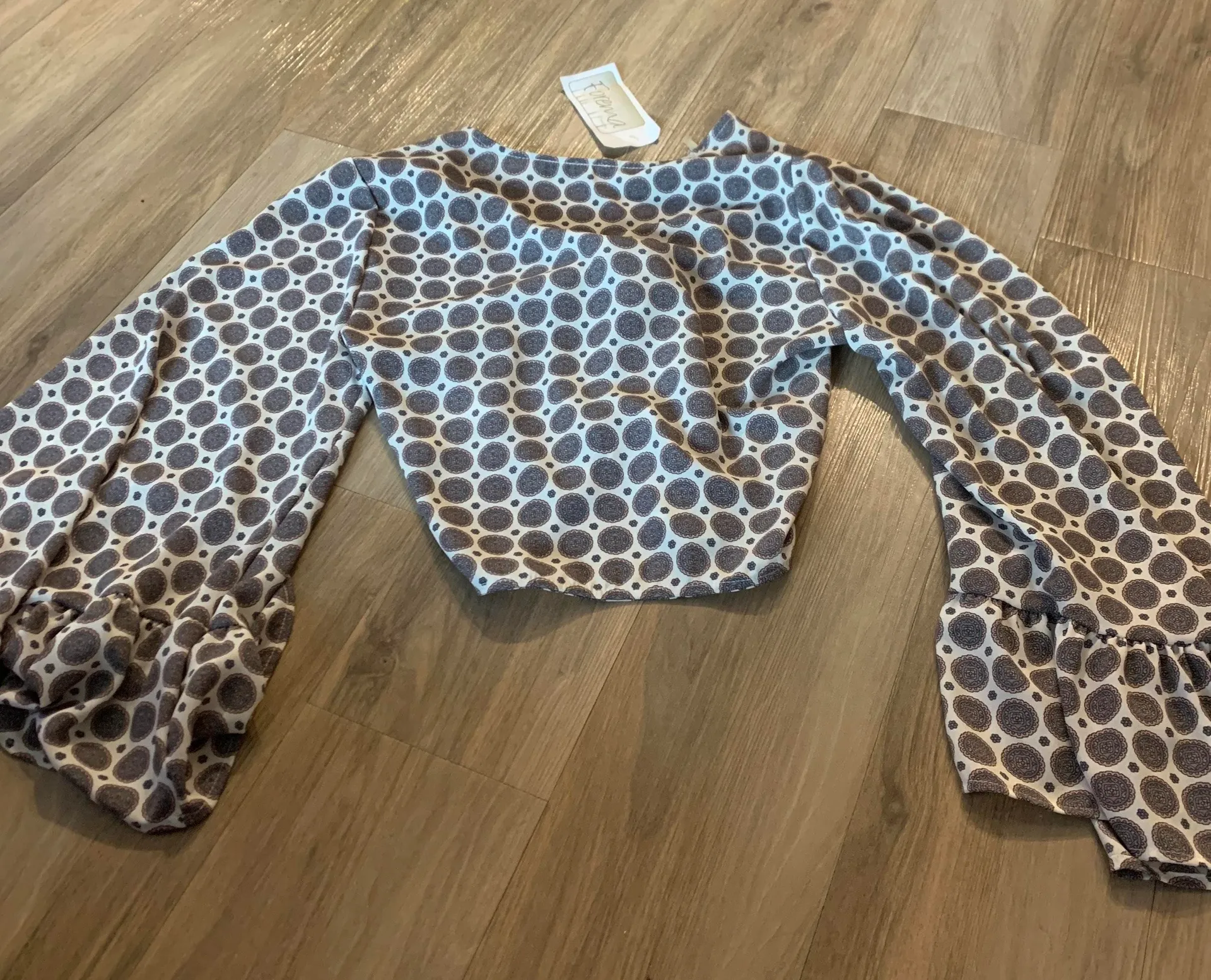 Gypsy Rose Tie Front Top - Image 2