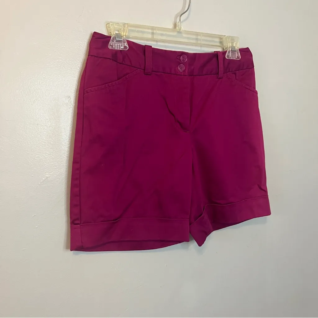 Worthington Stretch Cuffed Shorts – Women’s Size 4 - Image 2
