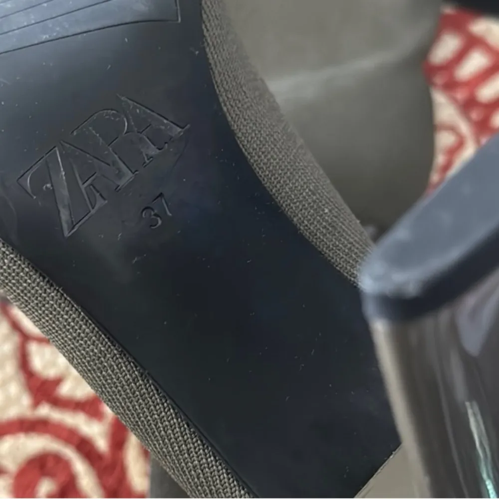 Elegant Tan Women's Sock Rectangle Toe Boots - Image 6