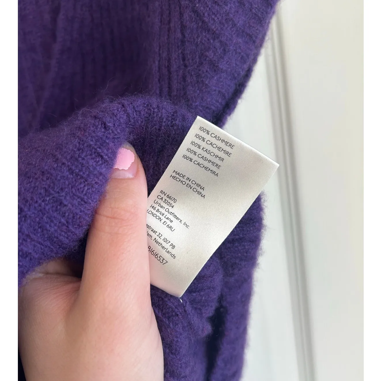 Free People Cashmere Baby Tee - Medium - Image 4