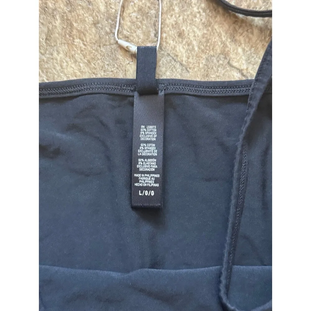 Skims New Vintage Cami Washed Onyx Size Large - Image 8