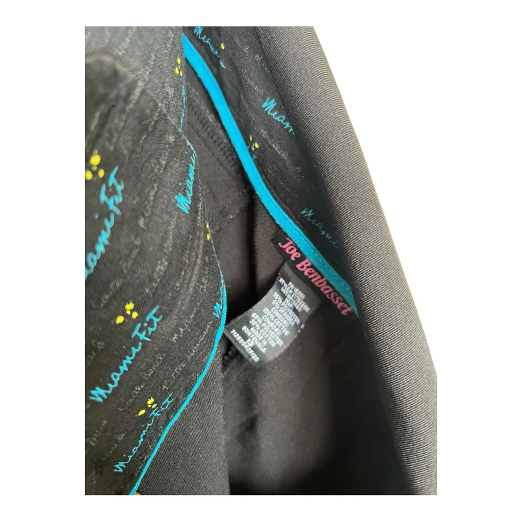 Joe Benbasset Black Flare Pants Size 13 - Image 4