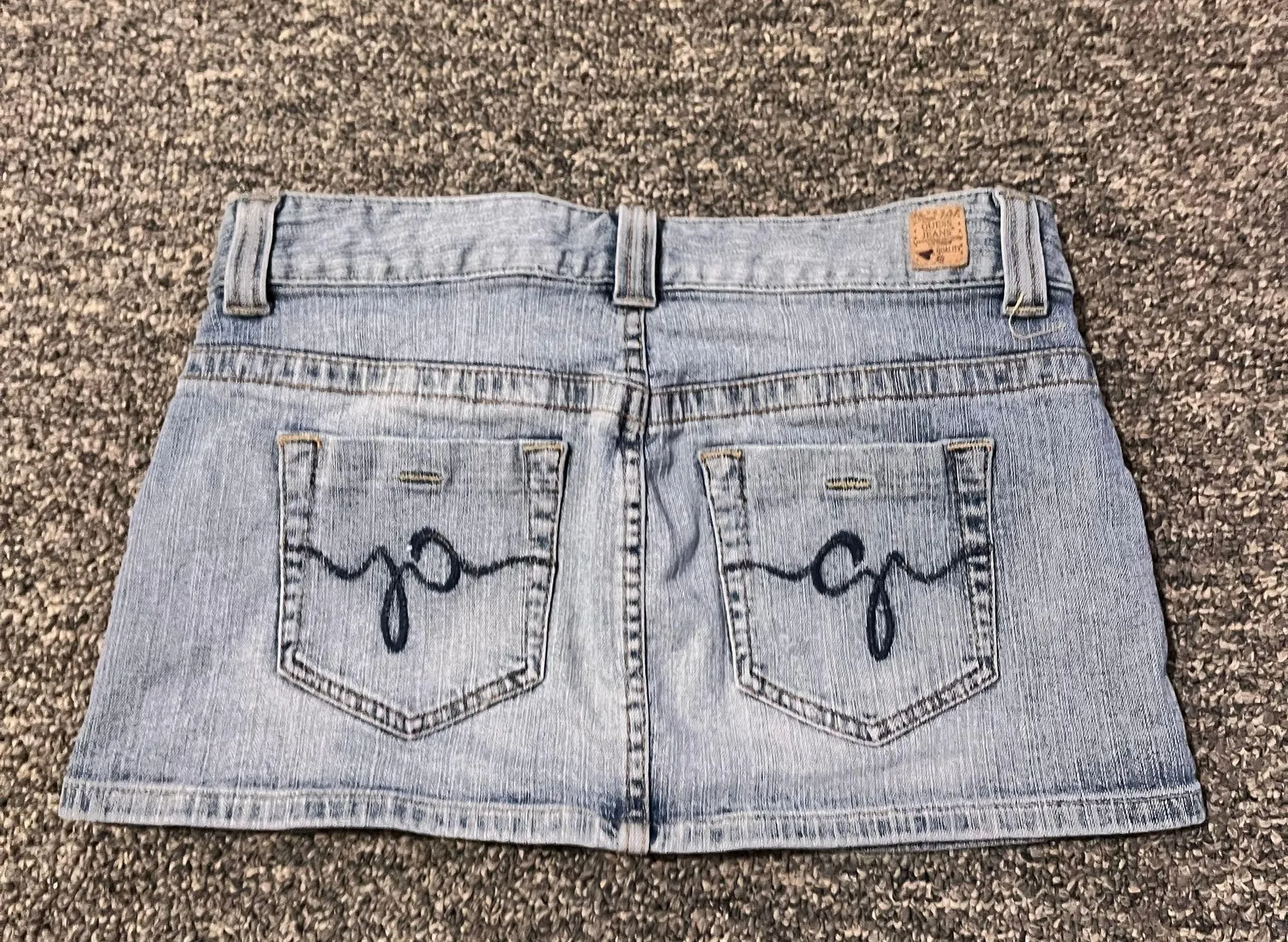Guess Vintage Denim Mini Skirt - Image 3