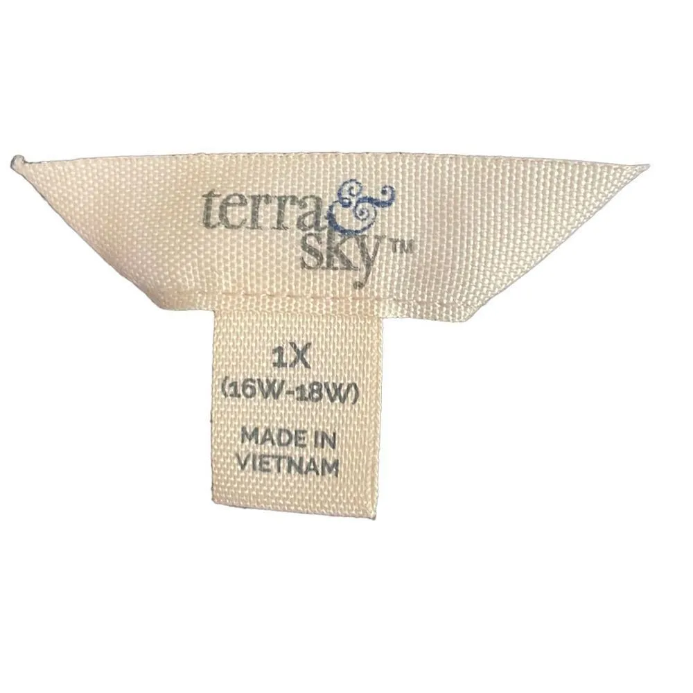 Terra & Sky Long Sleeve Black Dress - Image 5