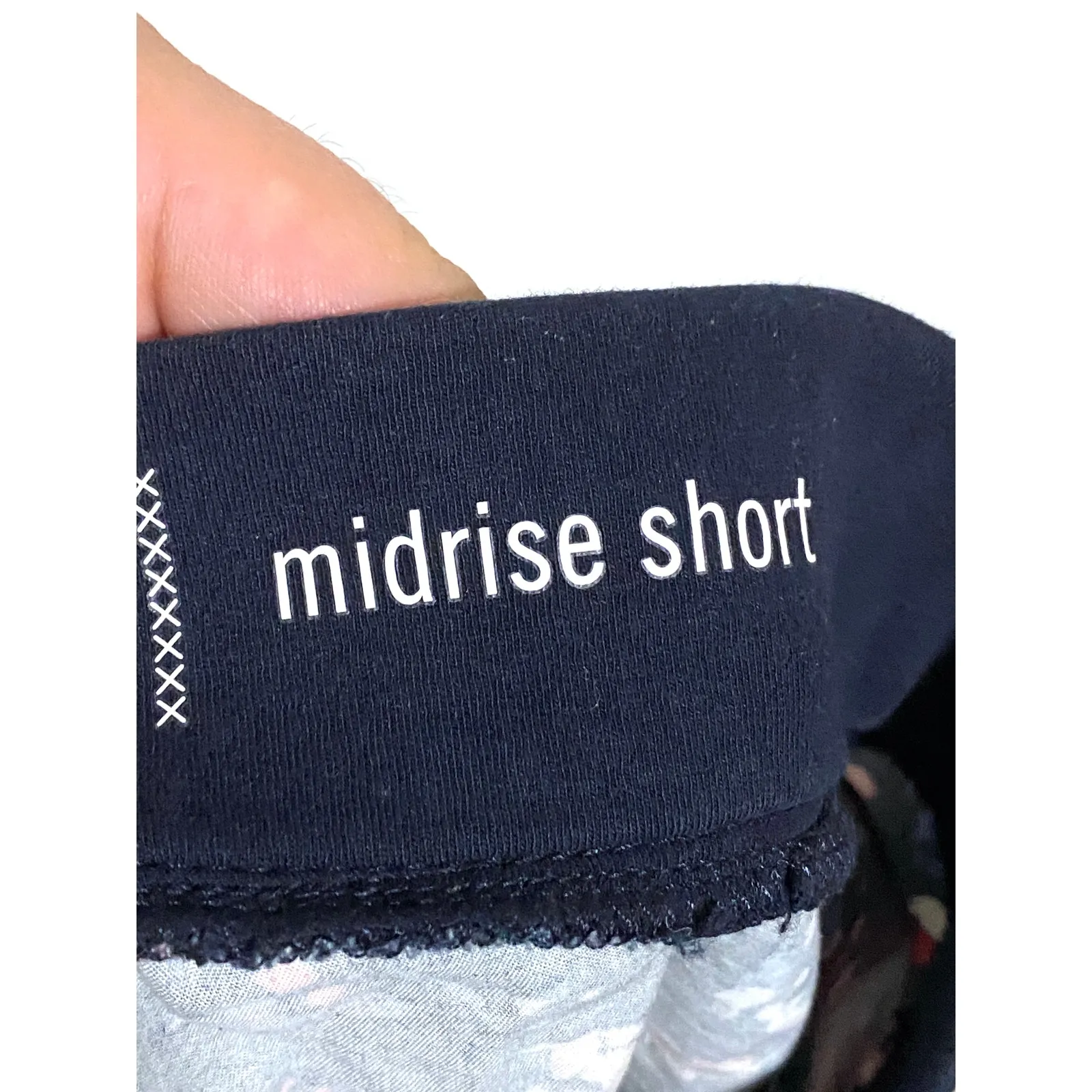 Lee Riders Midrise Shorts Womens 22 Ditsy Floral Dark Romantic Bloomcore Boho - Image 7