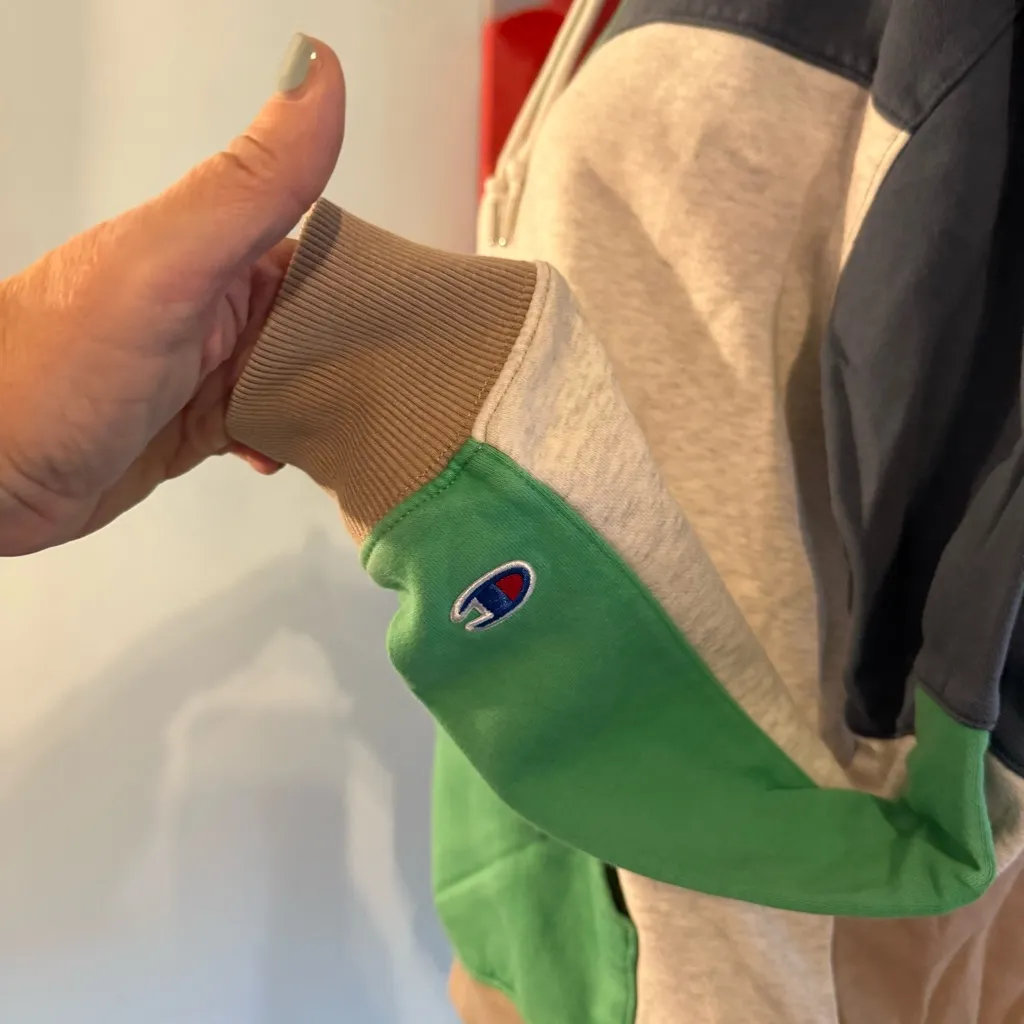 Champion Multicolor Fleece Hoodie - Image 4