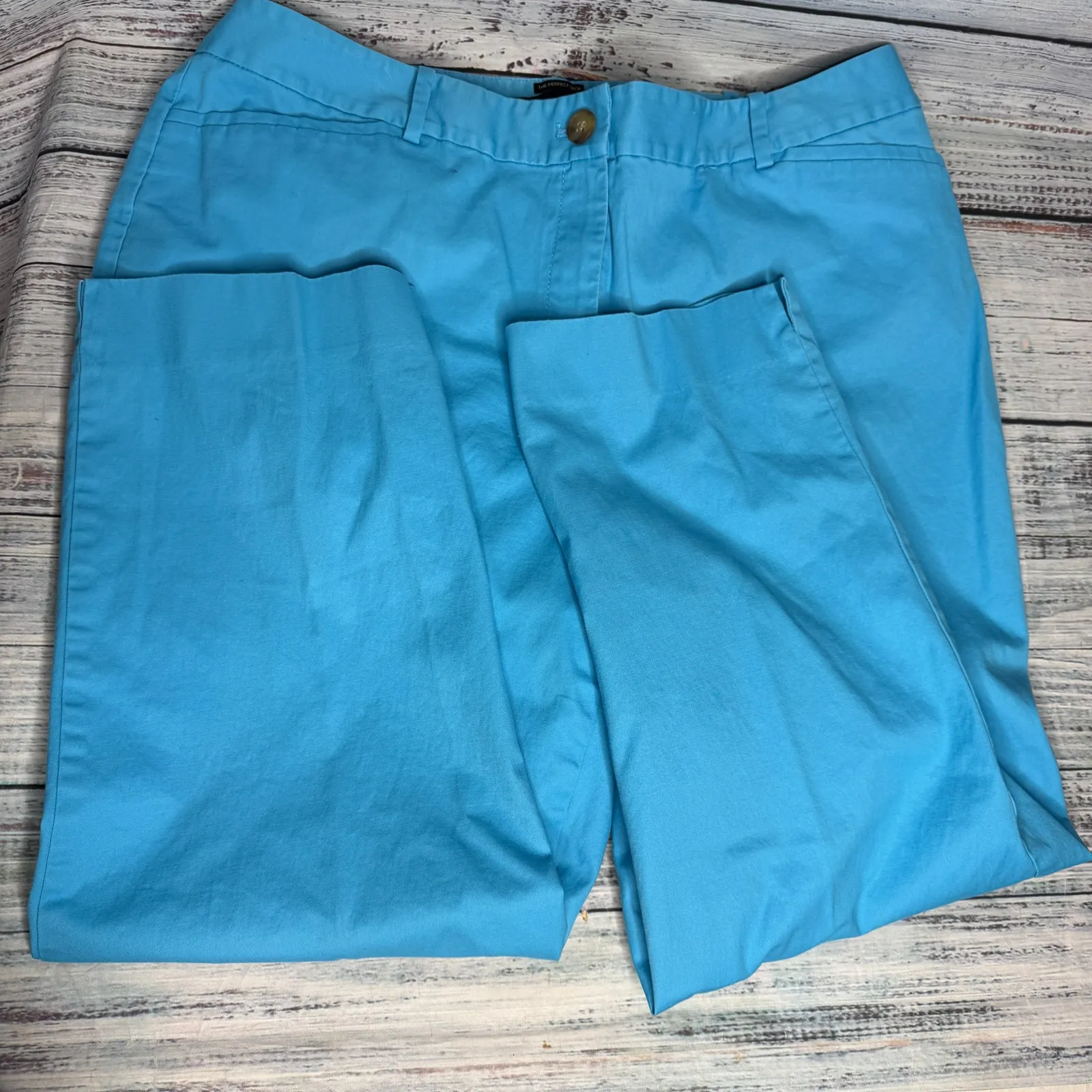 Talbots The Perfect Crop Pants Black, Blue, Aqua, 3pc Bundle 16W - Image 6