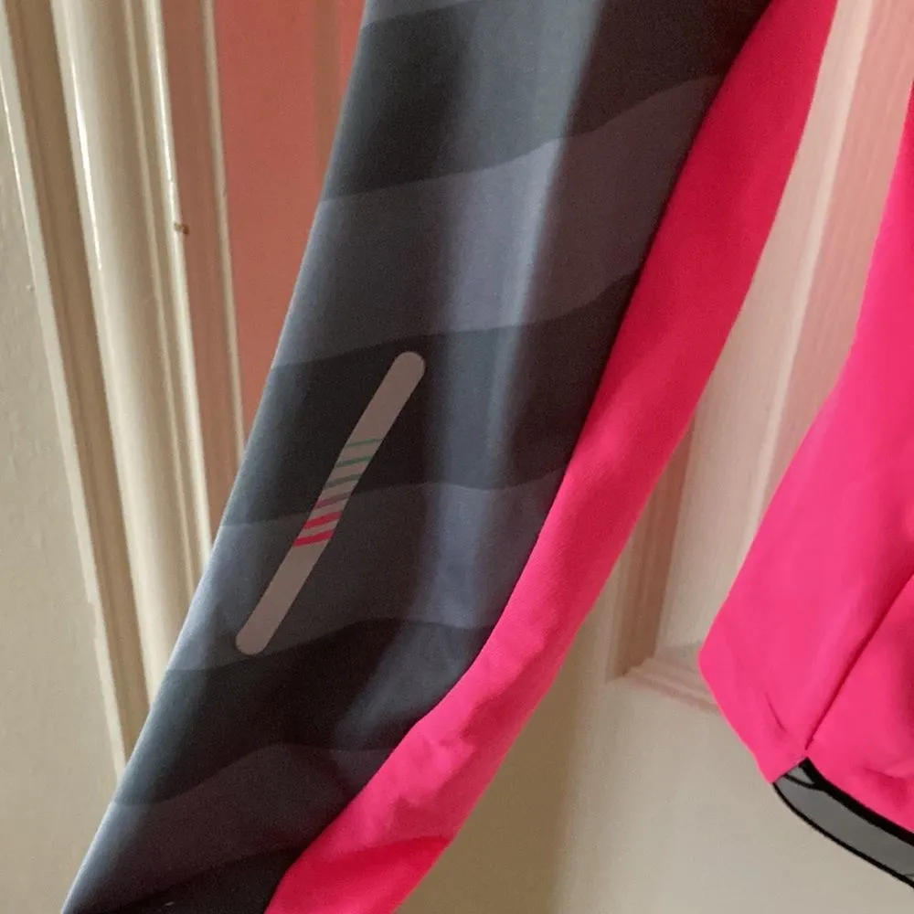 Pearl Izumi Elite Hot Pink Long Sleeve Cycling Jacket Jersey Pockets Like New S - Image 9