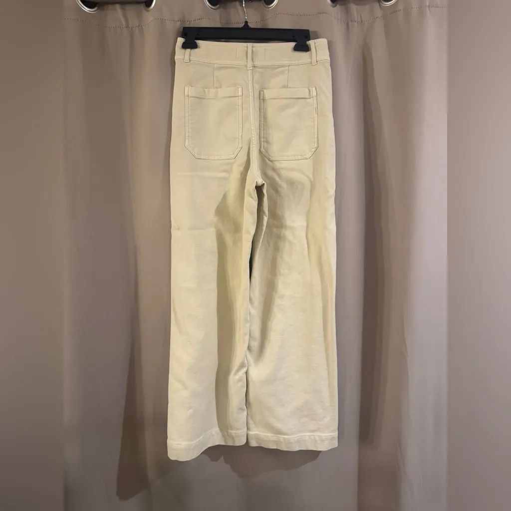 The Normal Brand Cream Wide Leg Pants Size 28 - Image 2