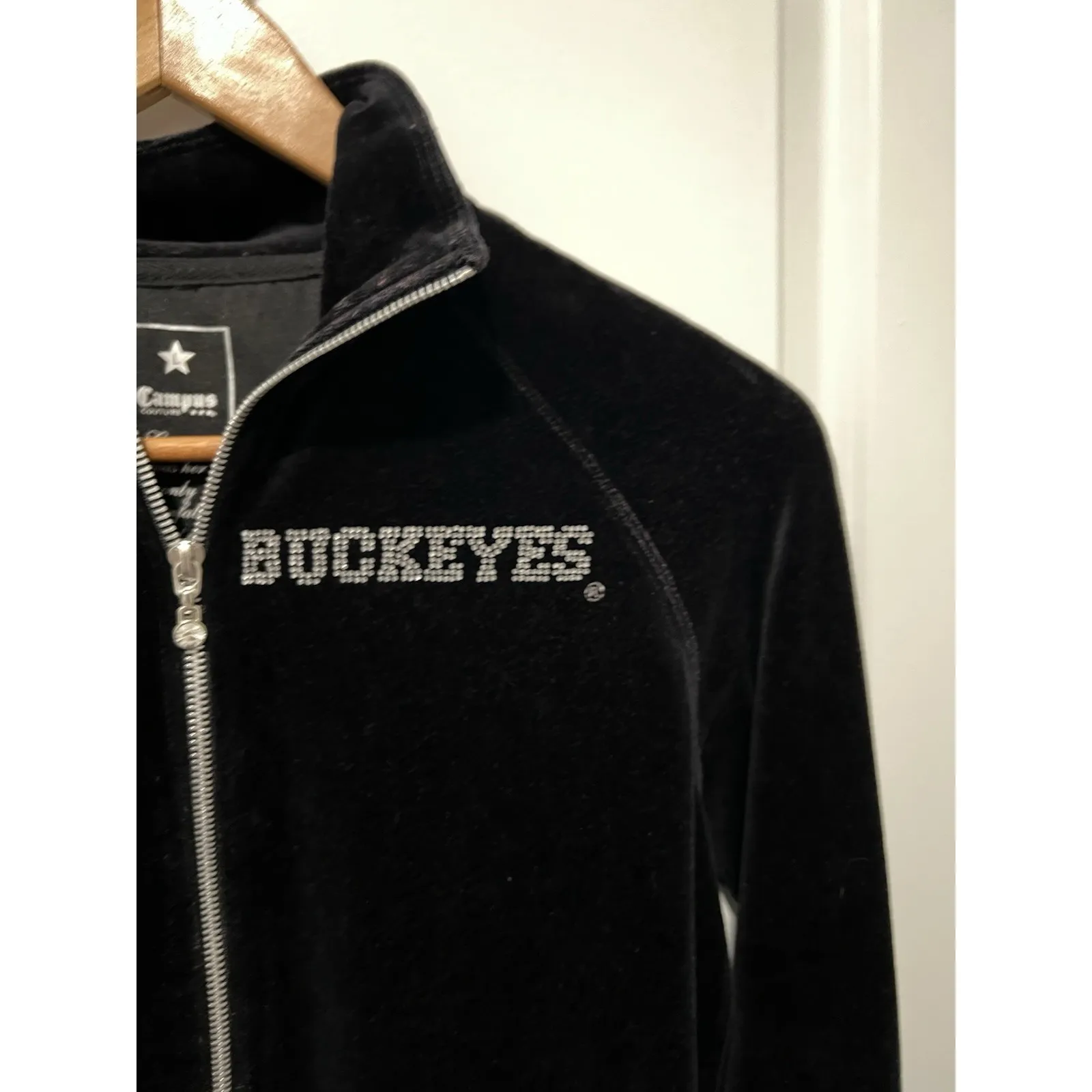 Campus Couture Ohio State Buckeyes Velour Full - Image 3