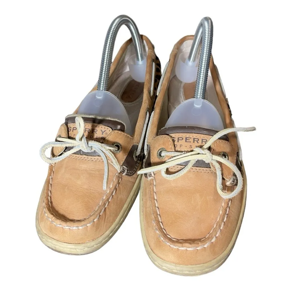 Sperry Angelfish Leopard Moccasin
Loafer Flats 8.5M - Image 4
