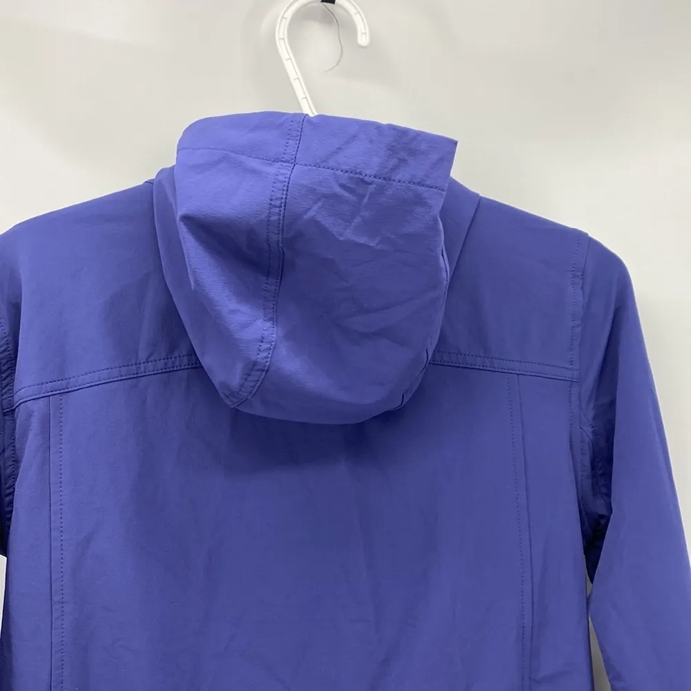 Duluth Trading Flexpedition Shacket Hooded Purple Outdoor hiking camping - Image 8