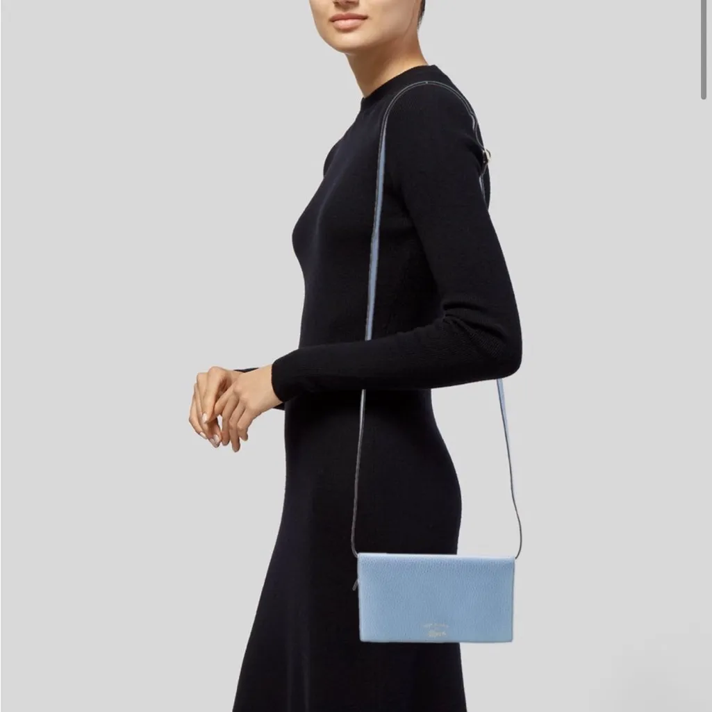 Gucci Dollar Calfskin Mini Swing WOC Wallet On Chain Crossbody Bag Purse - Image 3