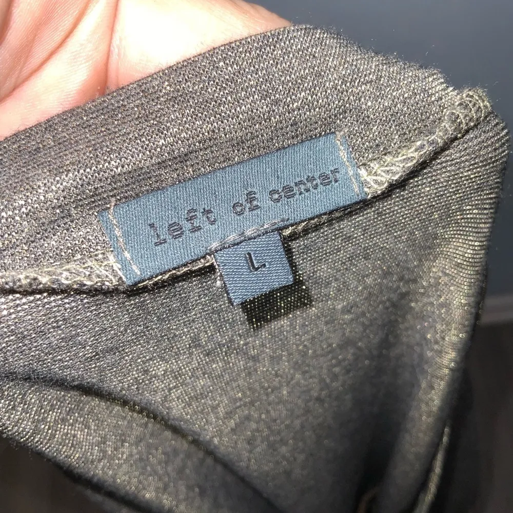 Anthropologie Left Of Center God Metallic Puffed Short Sleeve Dress Large - Image 10