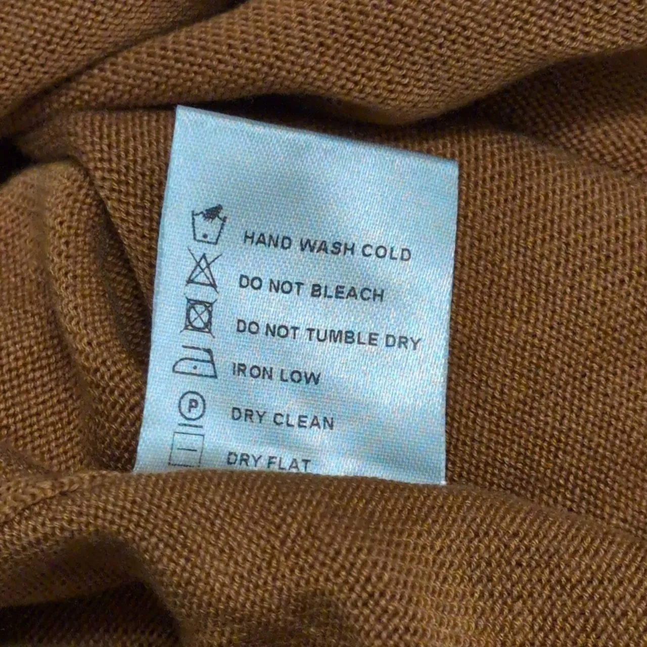 Weekend Stories Brown Rust Spaghetti Straps Open Back Tie Bodycon Midi Dress XS - Image 7