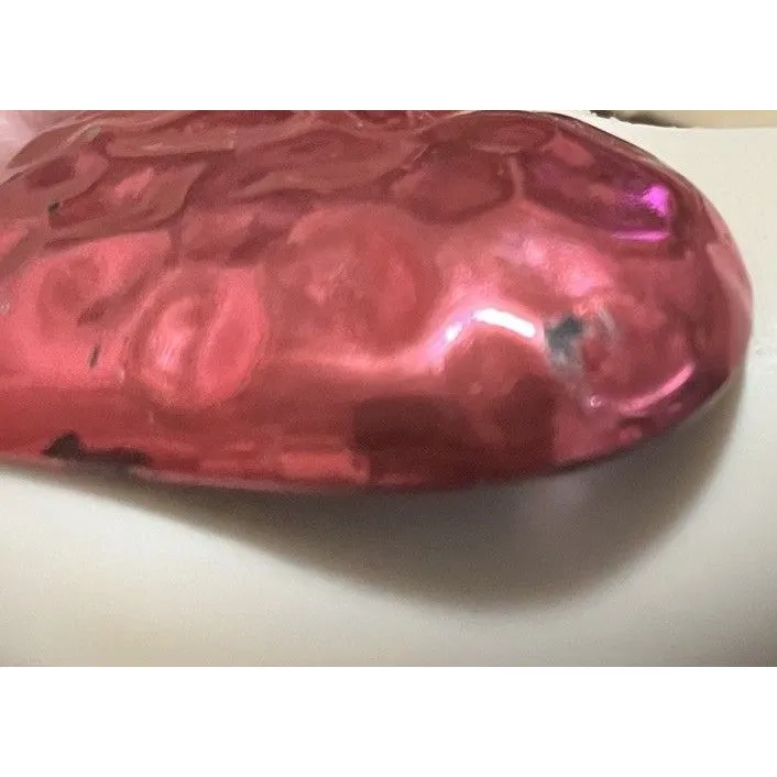 Zaxy Cream Ballerina Flats Metallic Pink Heart Jelly Flats Women's Size 5 - Image 13