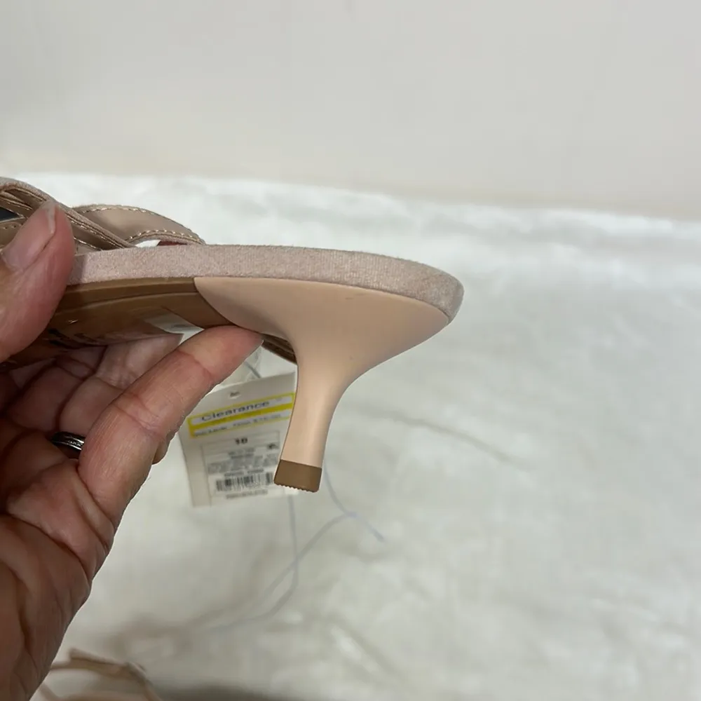 A New Day Tan Slingback Flats with Pointed Toe - Image 6