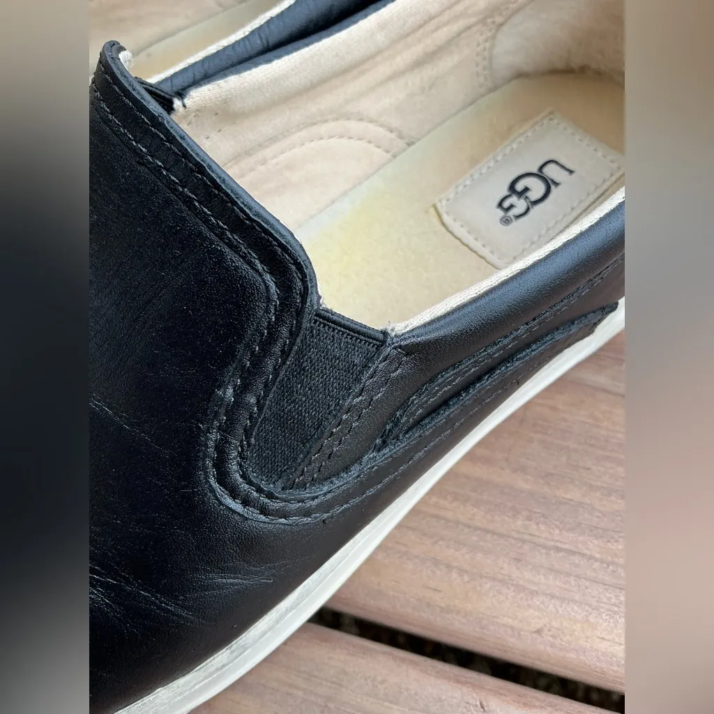 Women’s UGG leather loafers🖤🖤 - Image 7