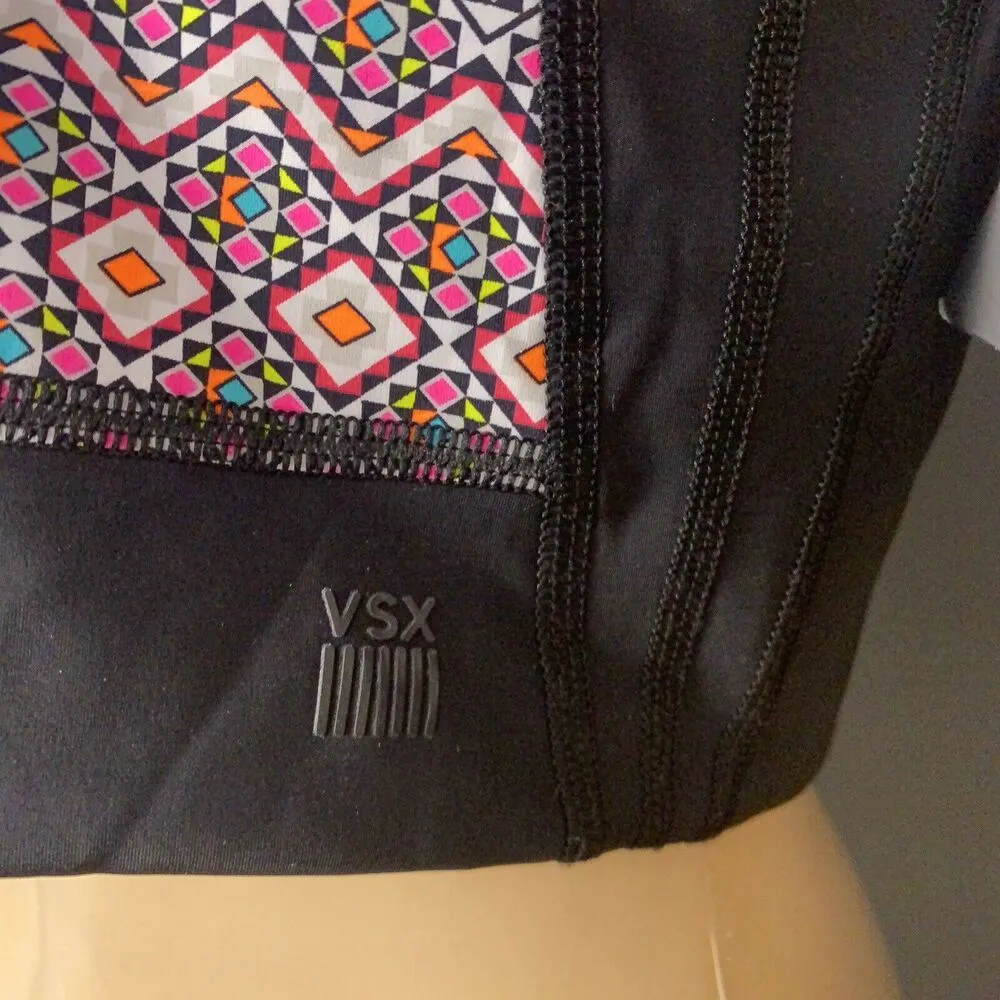 Victoria's Secret VSX Sport Size Large Zipper Back Sun Surf Street Swim Top Bra - Image 3