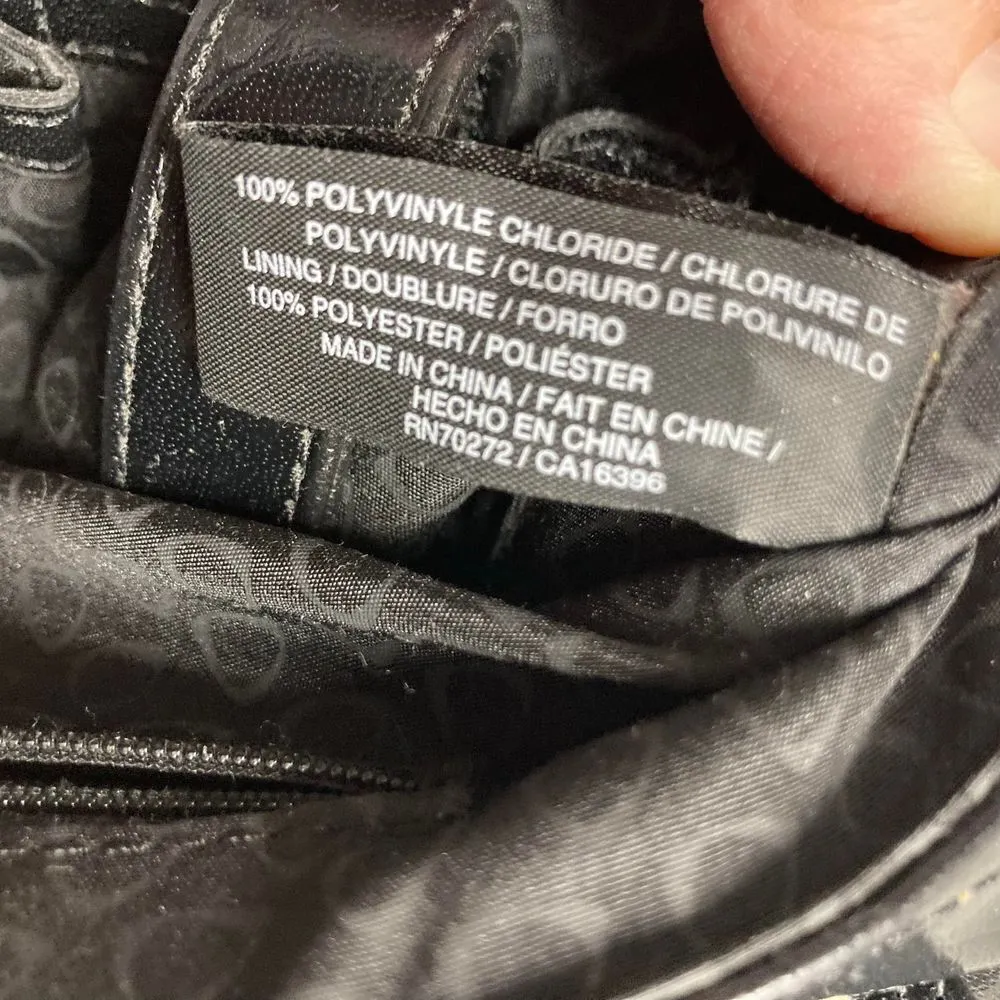 ‎LIZ CLAIBORNE Black Crossbody Handbag Purse  7X4X11 - Image 4