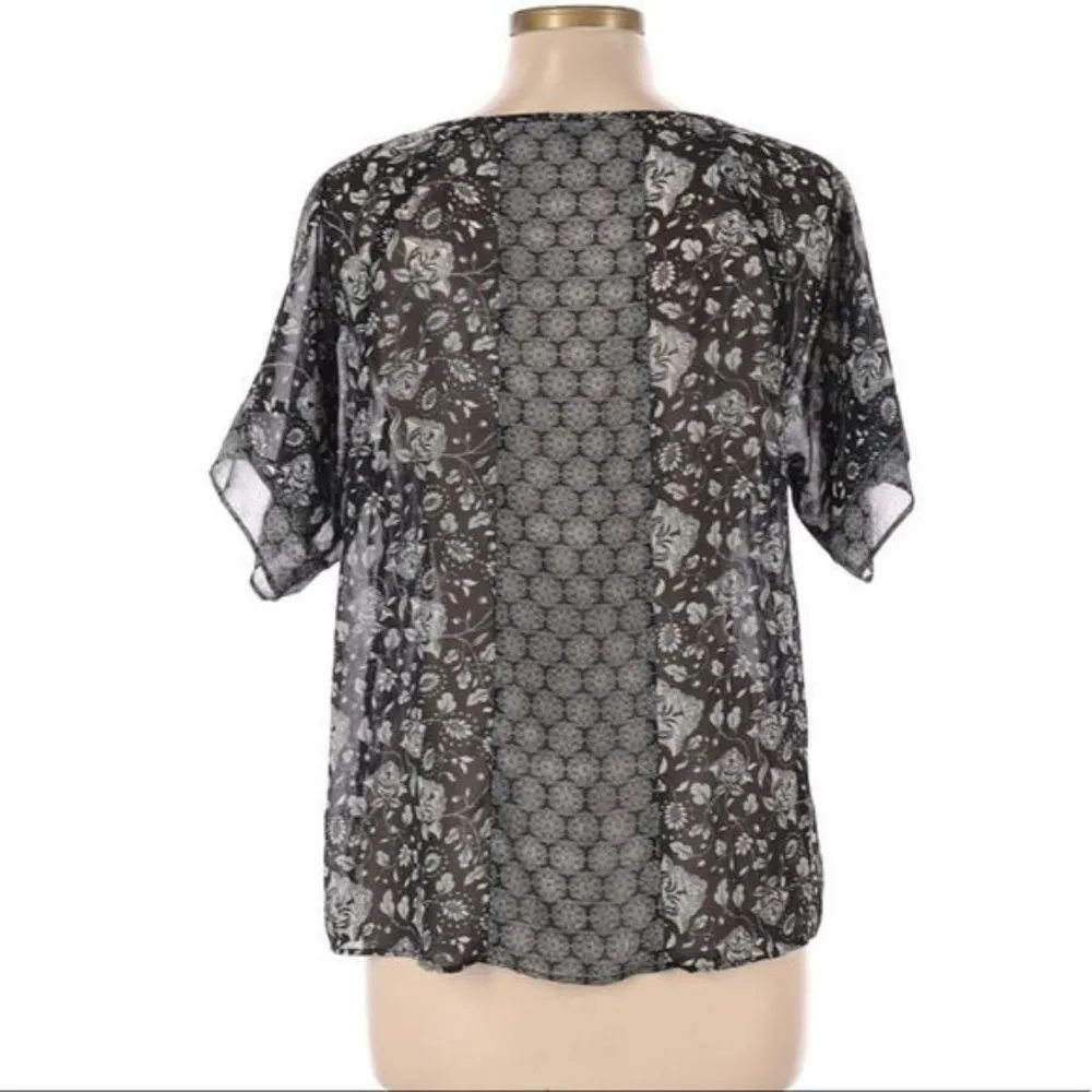 Boho American Eagle Blouse - Image 3