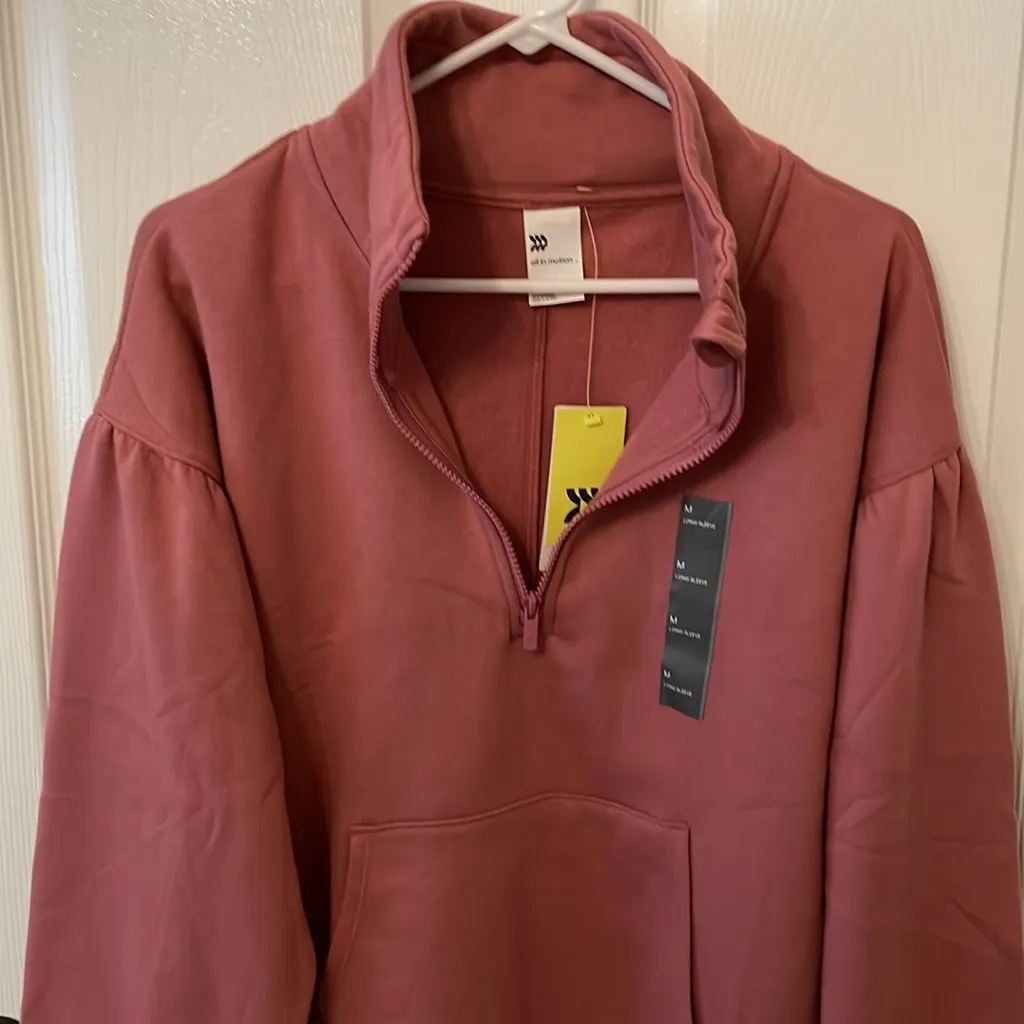 All in Motion 1/4 zip sweatshirt - Image 5