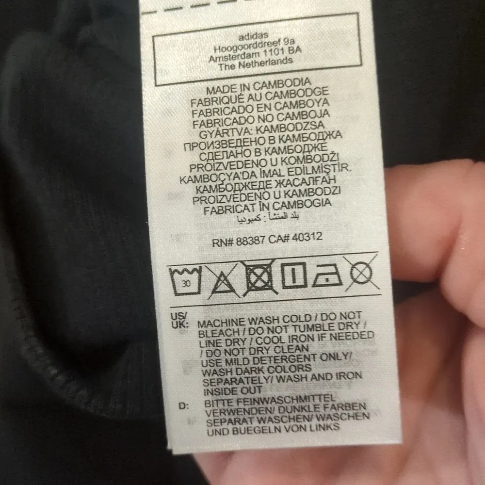 Adidas black rib tank dress size small - Image 6