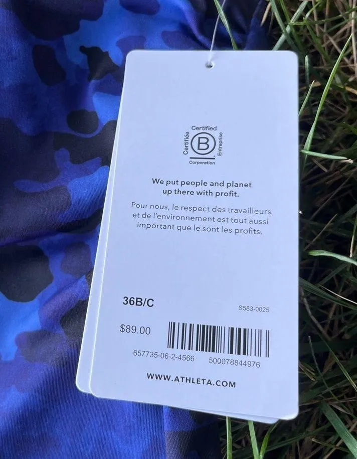 NWT Athleta Tankini Top 36 B/C - Image 2