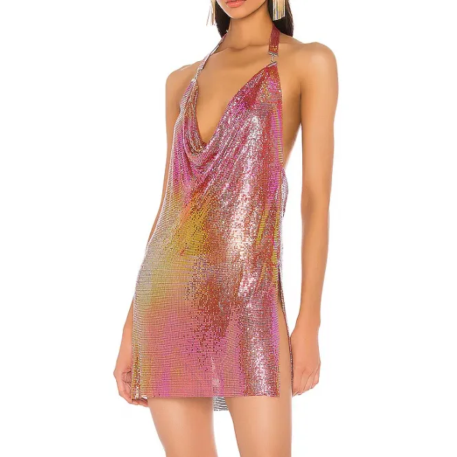 Revolve Superdown Drape Mini Red Dress(Size Medium) - Image 2