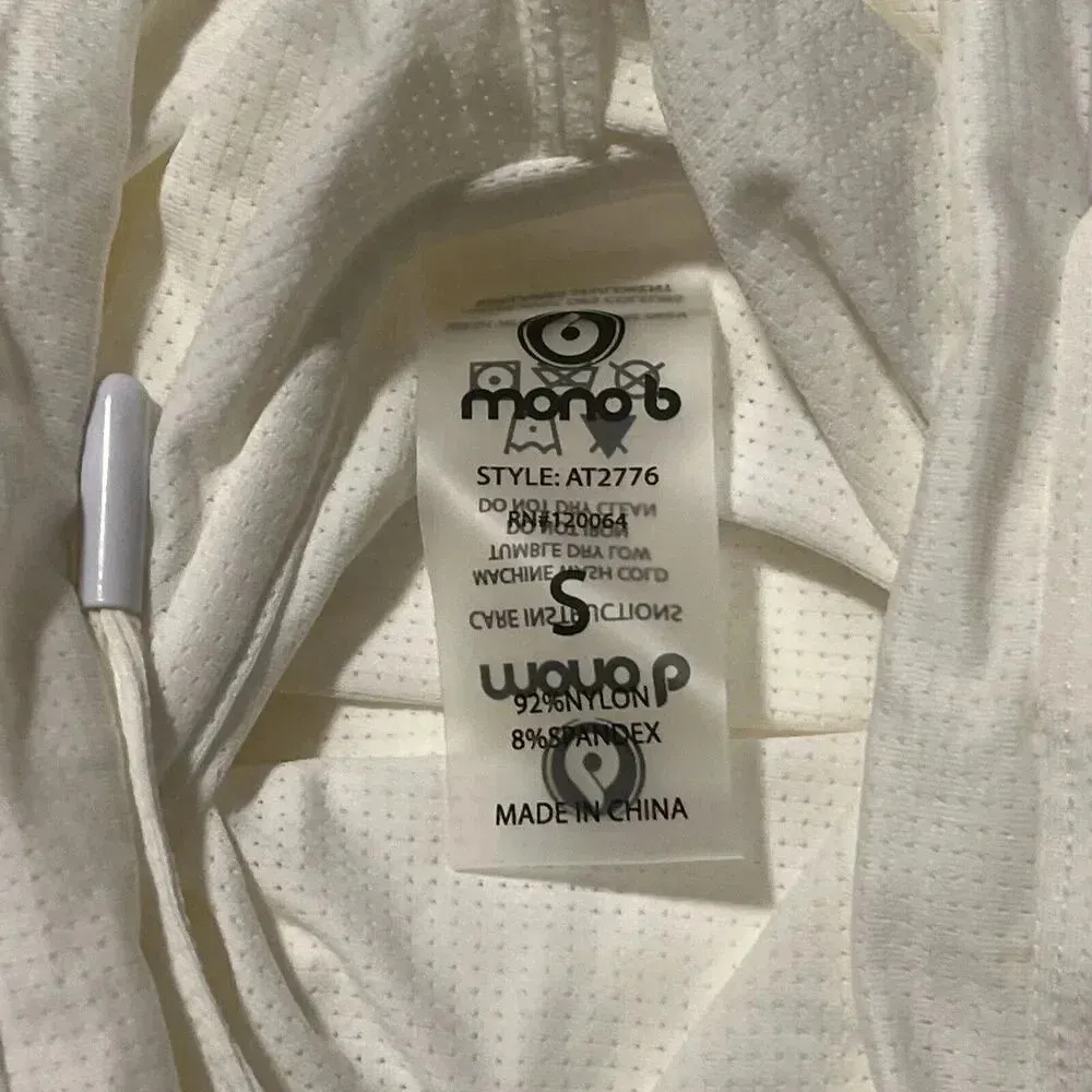 Mona B  Light Weight Open Back Hooded Dry Fitting Sleeveless Active Tank - Image 6