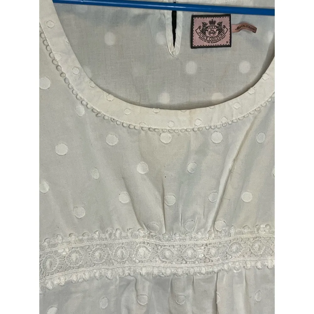 Long sleeve white dress size M - Image 14