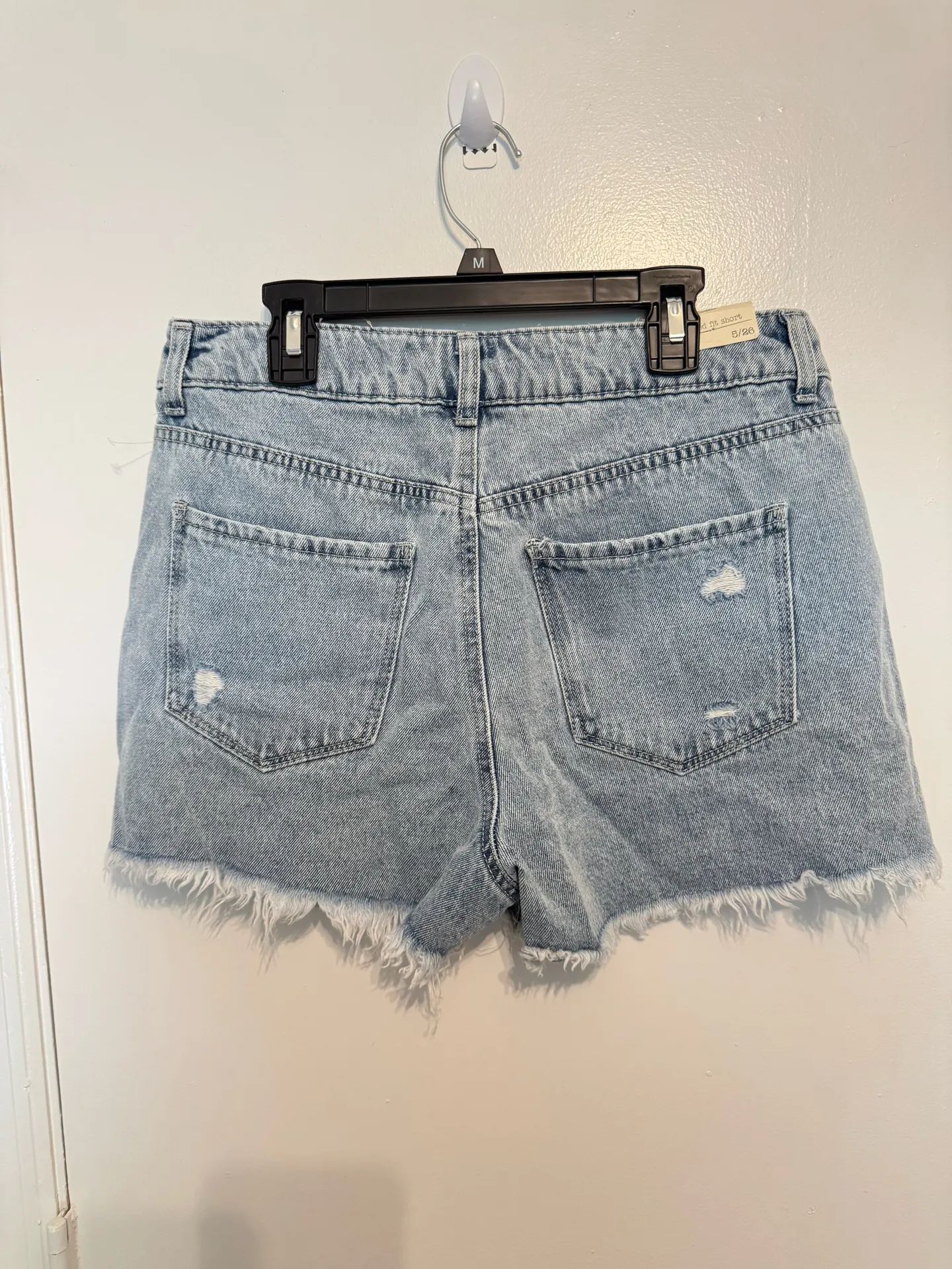 Banjara Rhinestone High Rise Jean Shorts Size 5/26 - Image 2