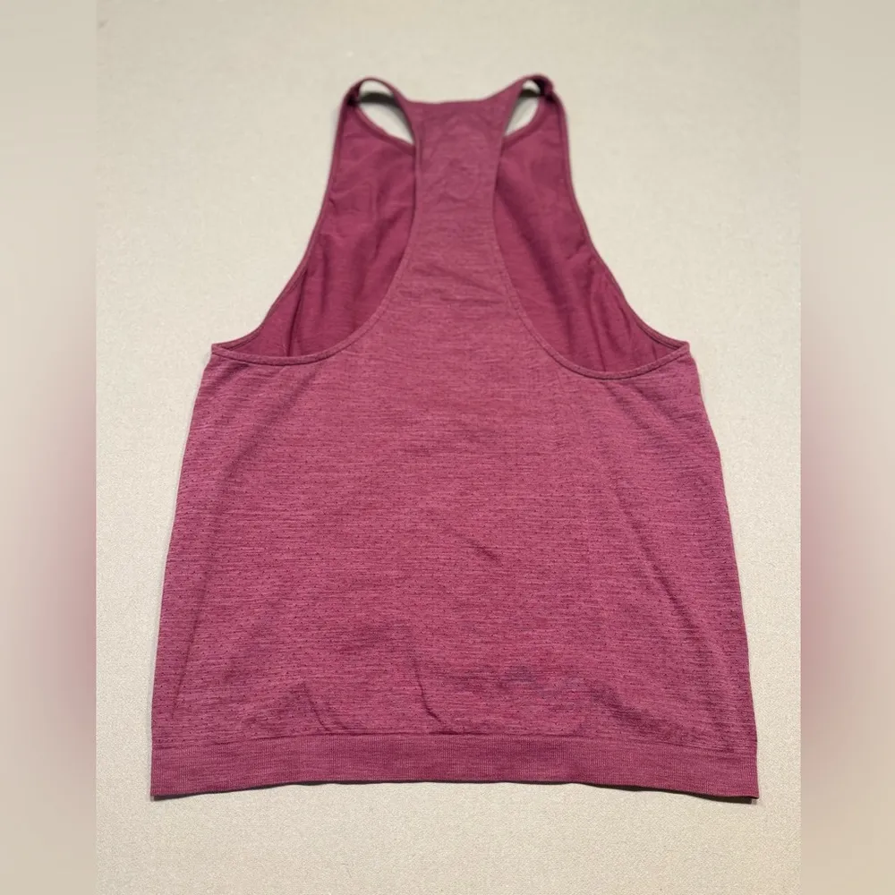 Athleta Maroon Racerback Tank Top - Image 2